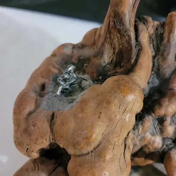 Ken Dettling Artist Sculpture 1983 Pewter Miniatures of Old West "Indian Villag" - Picture 5 of 11